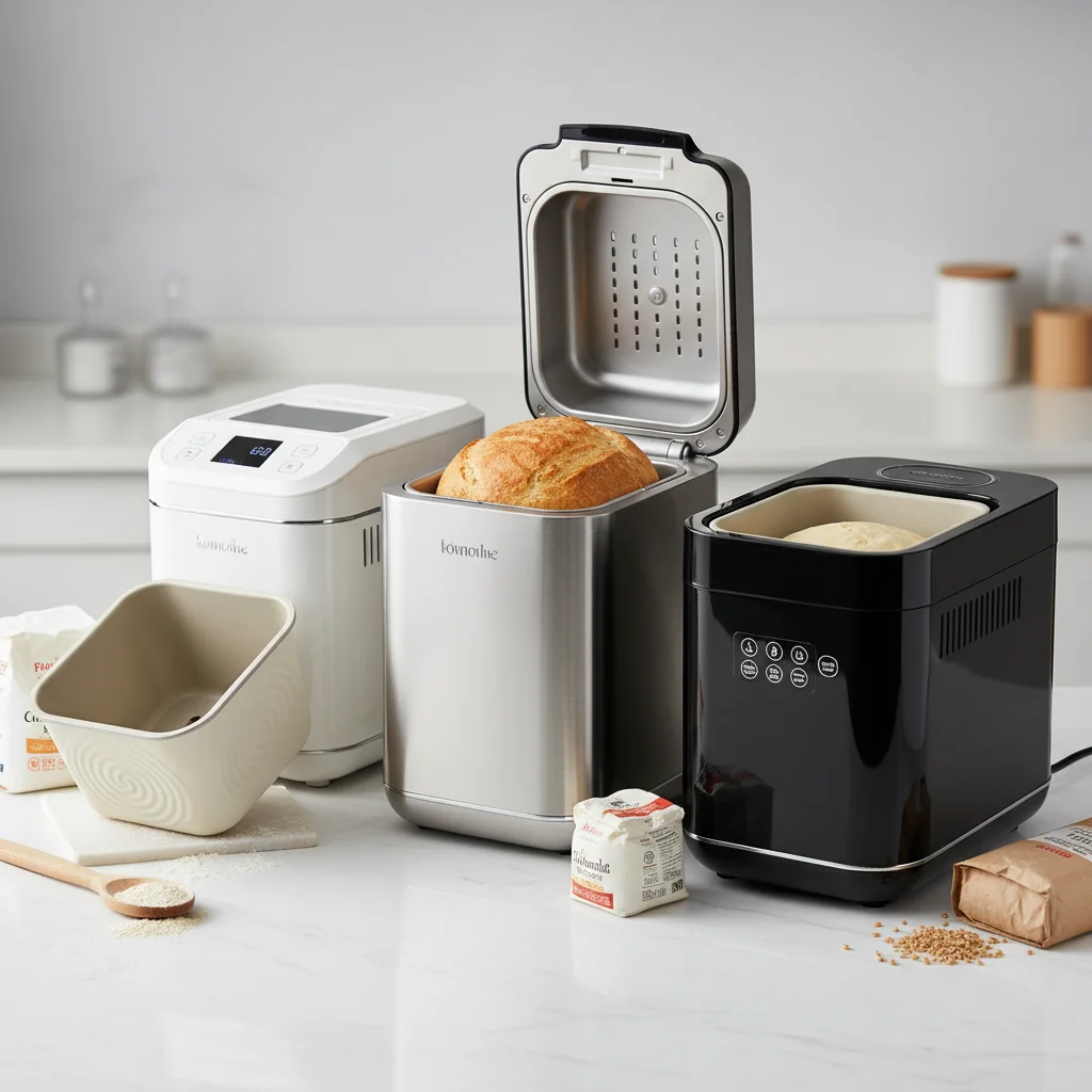 Top 5 Bread Makers with Ceramic Pans for Healthier Baking